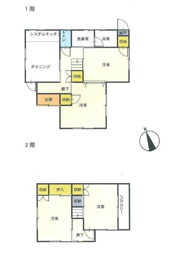 阿部邸間取図